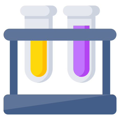 Test tube Generic color fill icon