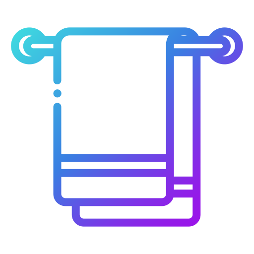 asciugamano Generic gradient outline icona