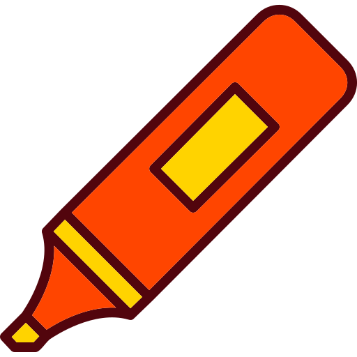 textmarker Generic color lineal-color icon