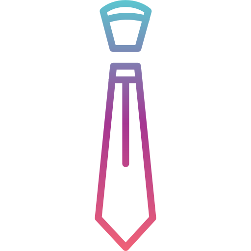 krawat Generic gradient outline ikona