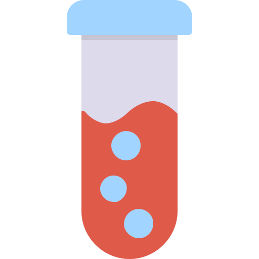 Test tube Generic color fill icon