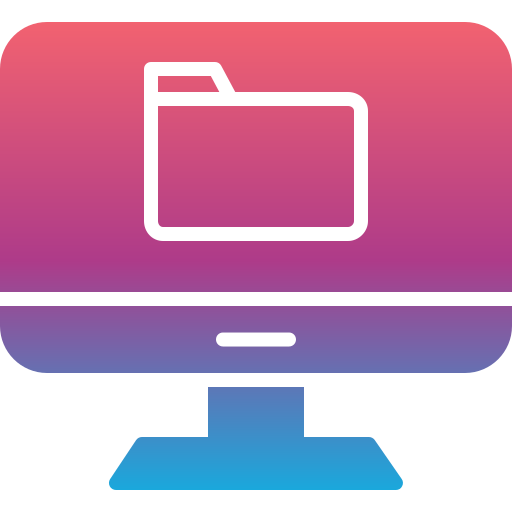 Folder Generic gradient fill icon