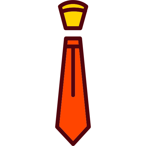 cravatta Generic color lineal-color icona