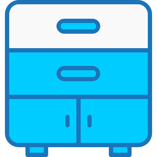 Drawer Generic color lineal-color icon