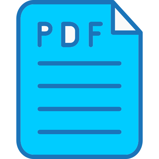 PDF Generic color lineal-color icon