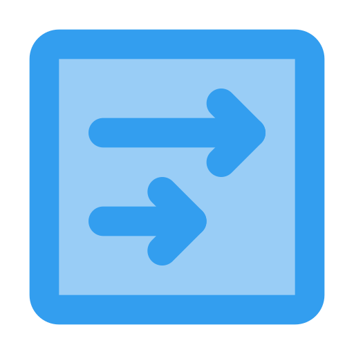 右矢印 Generic color lineal-color icon