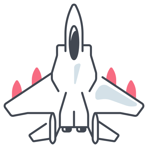 jet Generic color lineal-color icon