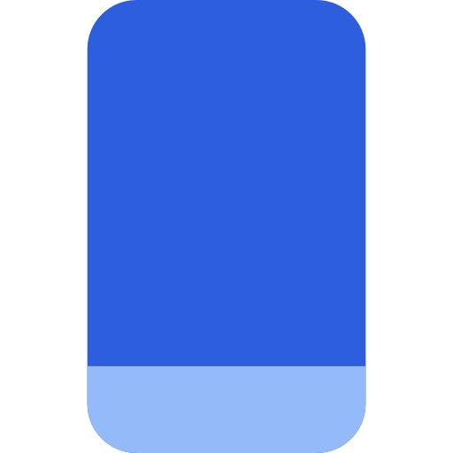Mobile Generic color fill icon