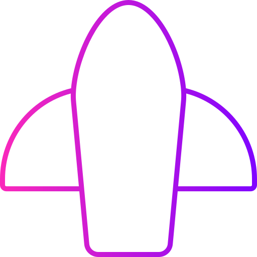 rakieta Generic gradient outline ikona