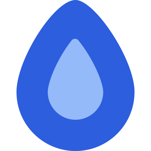 gota de agua Generic color fill icono