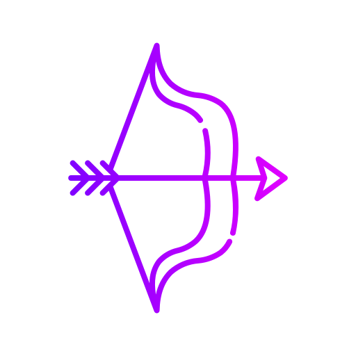 arquero Generic gradient outline icono