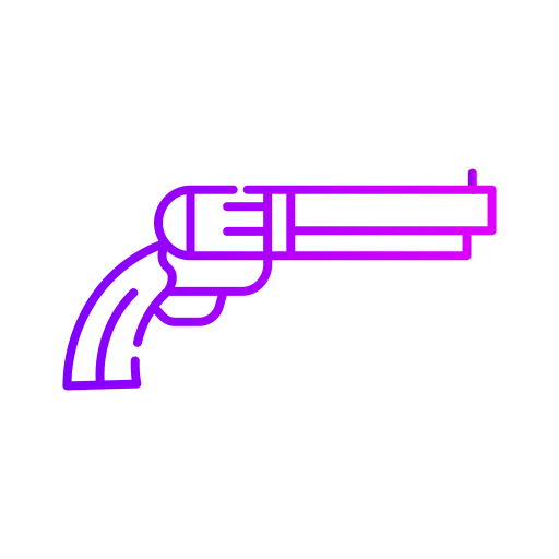 pistola Generic gradient outline icono