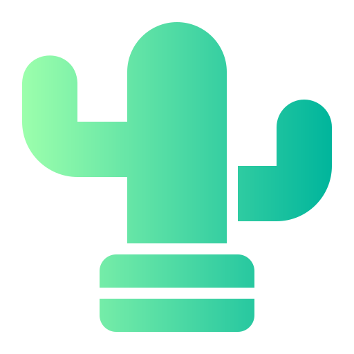 Cactus Generic gradient fill icon