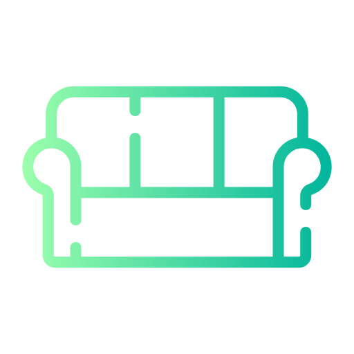 Sofa Bed Generic gradient outline icon