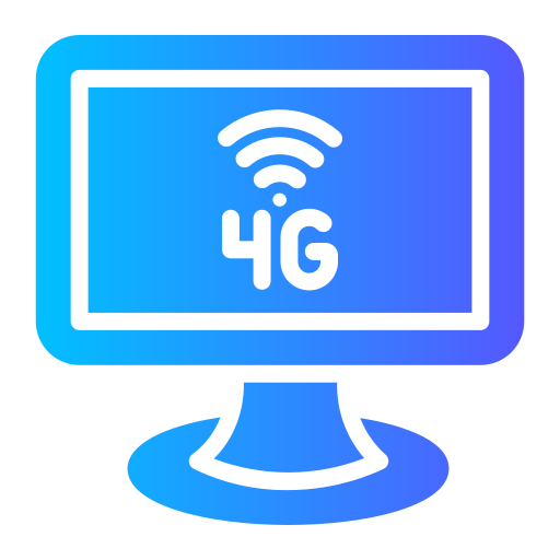 Computer Generic gradient fill icon