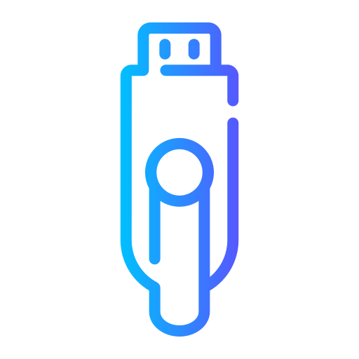 pendrive'a Generic gradient outline ikona