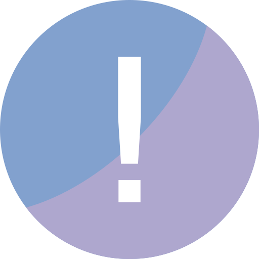 Exclamation mark Generic color fill icon