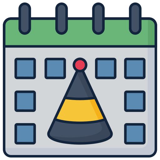 kalender Generic color lineal-color icon