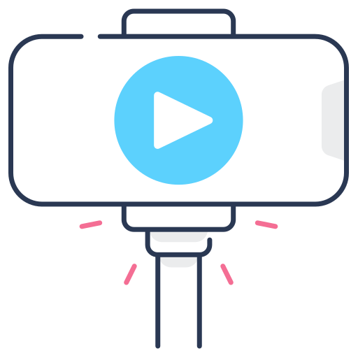 vlog Generic color lineal-color icon