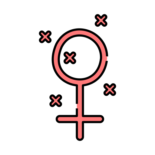kobiecy symbol Generic color lineal-color ikona
