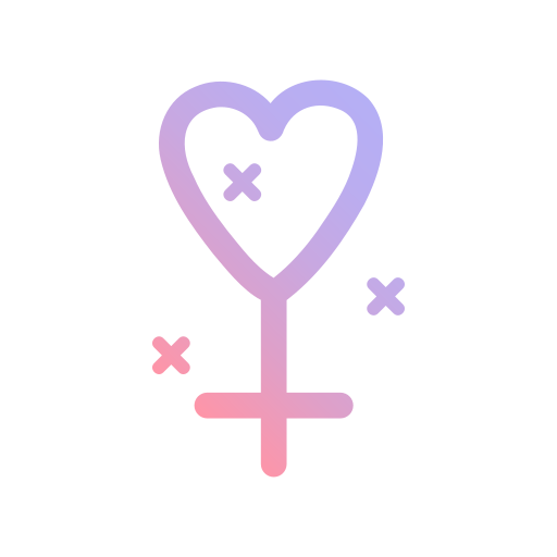 Female symbol Generic gradient fill icon