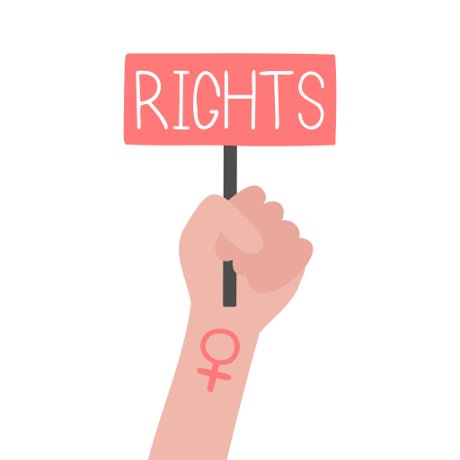 女性の権利 Generic color fill icon