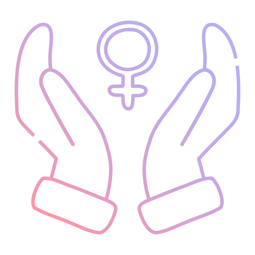 Girl power Generic gradient outline icon