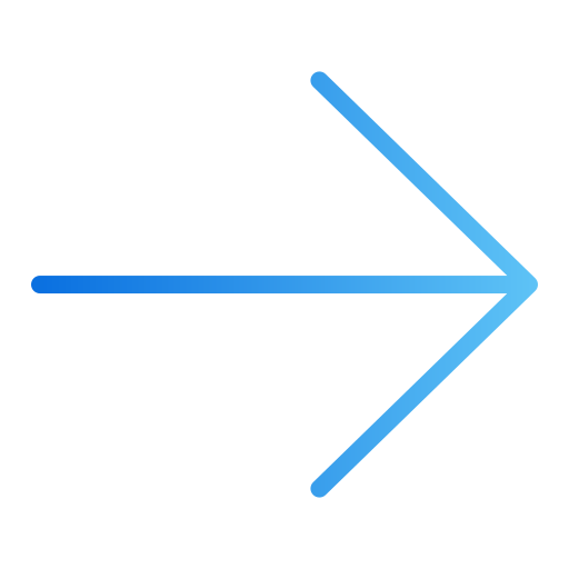 Правая стрелка Generic gradient outline иконка