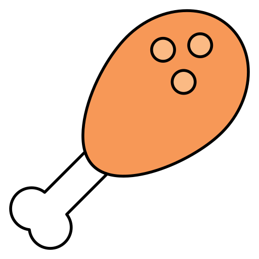 Drumstick Generic color lineal-color icon