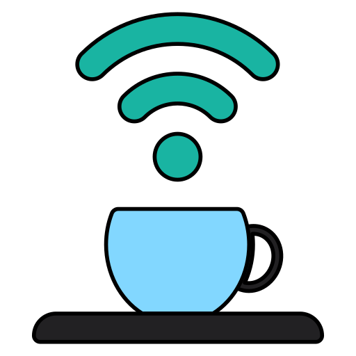 스마트 커피 Generic color lineal-color icon
