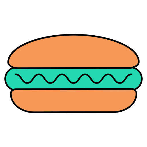 hot dog Generic color lineal-color icono