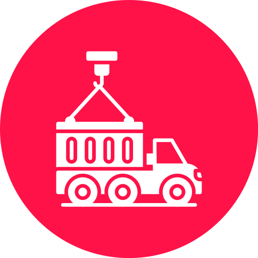 Container truck Generic color fill icon
