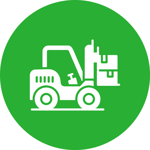 Forklift Generic color fill icon