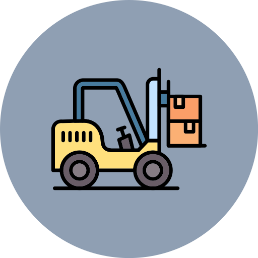 Forklift Generic color lineal-color icon