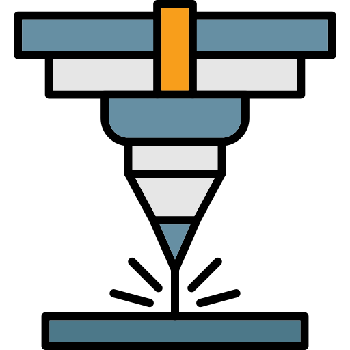 レーザ Generic color lineal-color icon