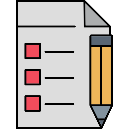 Homework Generic color lineal-color icon