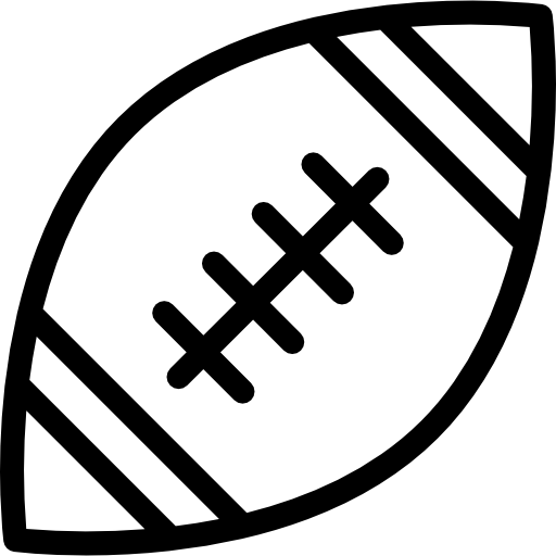 fútbol americano Octopocto Lineal icono