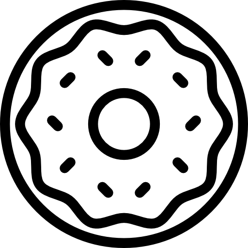 Doughnut Octopocto Lineal icon