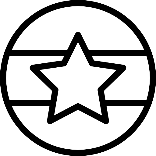 distintivo Octopocto Lineal Ícone