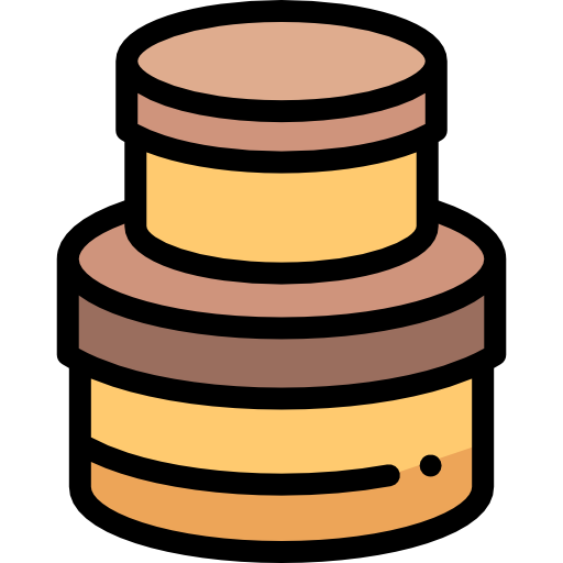 Package Detailed Rounded Lineal color icon