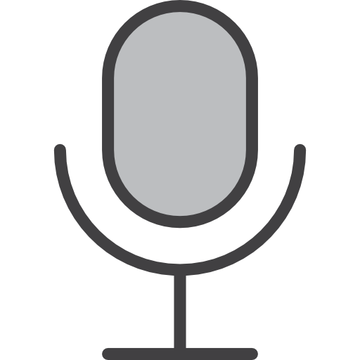 Voice recorder srip Lineal Color icon