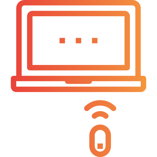 computer portatile itim2101 Gradient icona