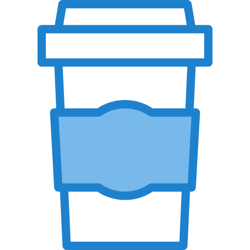 Coffee itim2101 Blue icon