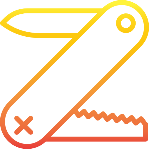 スイスナイフ srip Gradient icon