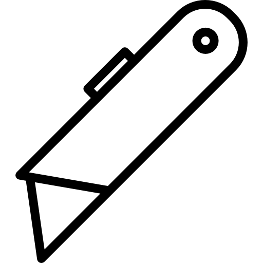 커터 srip Lineal icon