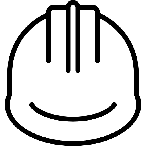헬멧 srip Lineal icon