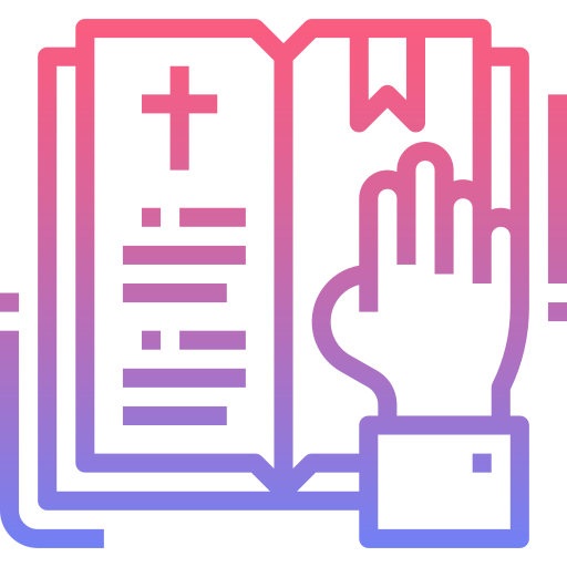 bibbia Nhor Phai Lineal Gradient icona