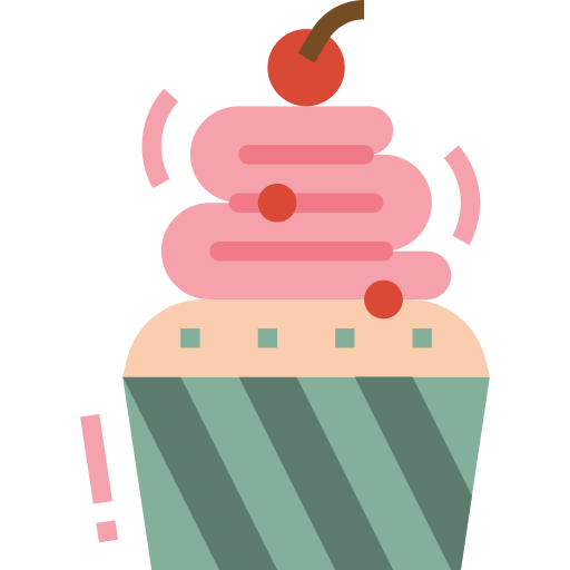 Cupcake Nhor Phai Flat icon