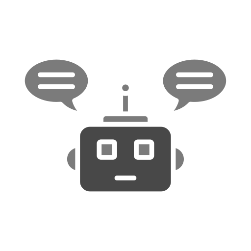 chatbot Generic color fill icono
