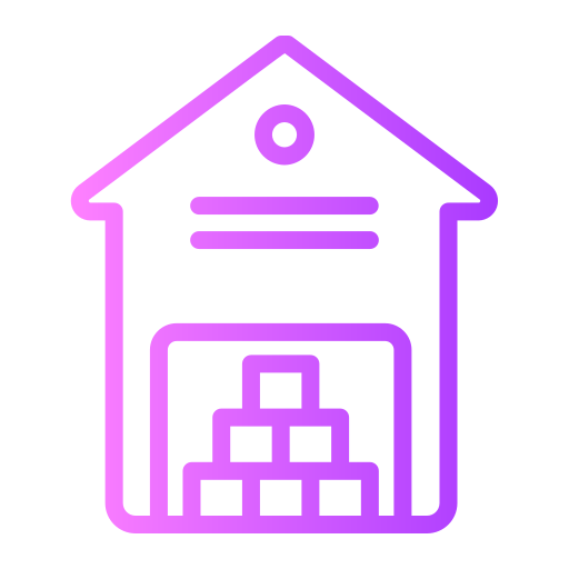 Data warehouse Generic gradient outline icon